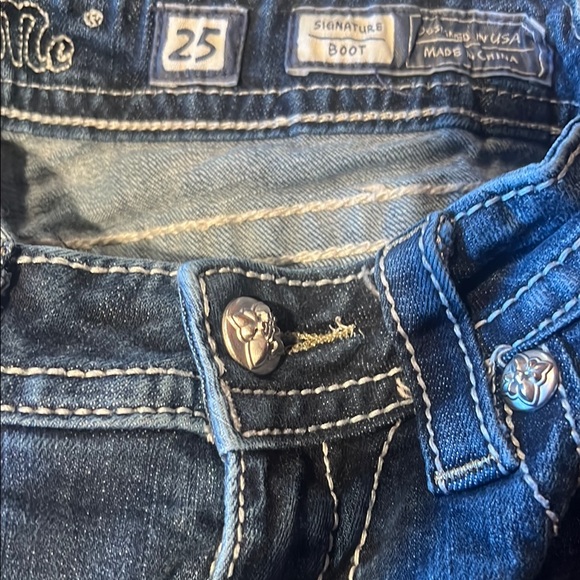 Miss Me Dark Wash Embellished Jeans - Picture 4 of 4